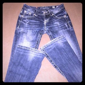 Miss Me Signature Rise  Boot Cut Jeans 24x33